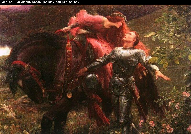 Sir Frank Dicksee Le Belle Dame Sans Merci